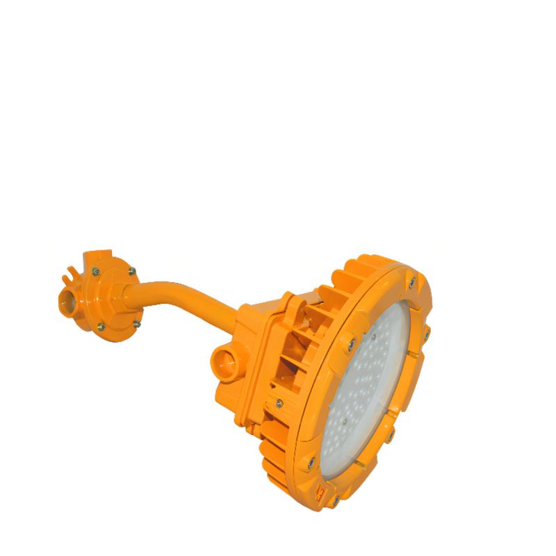 Why do factories use explosion-proof lights?