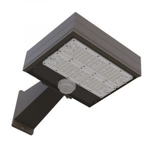 Led Shoebox Area Light 100w UL DLC IP66 With Photocell Sensor