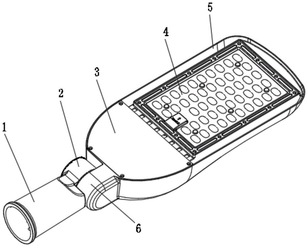 Led shoebox light design concept